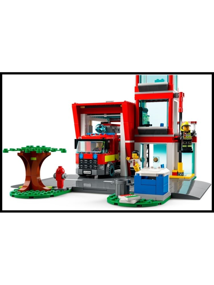 Конструктор LEGO City Fire 60320 Пожарная часть