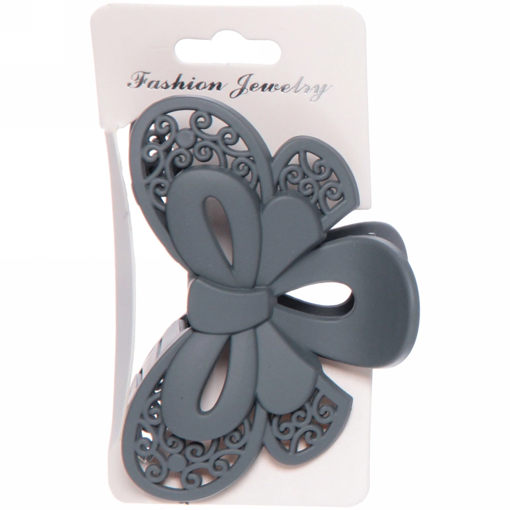 Заколка-краб для волос на блистере «Diana Collection - Teana», микс 6 цветов, 8см