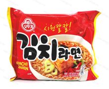 Корейская лапша со вкусом кимчи Ottogi Kimchi ramen, 120 гр.