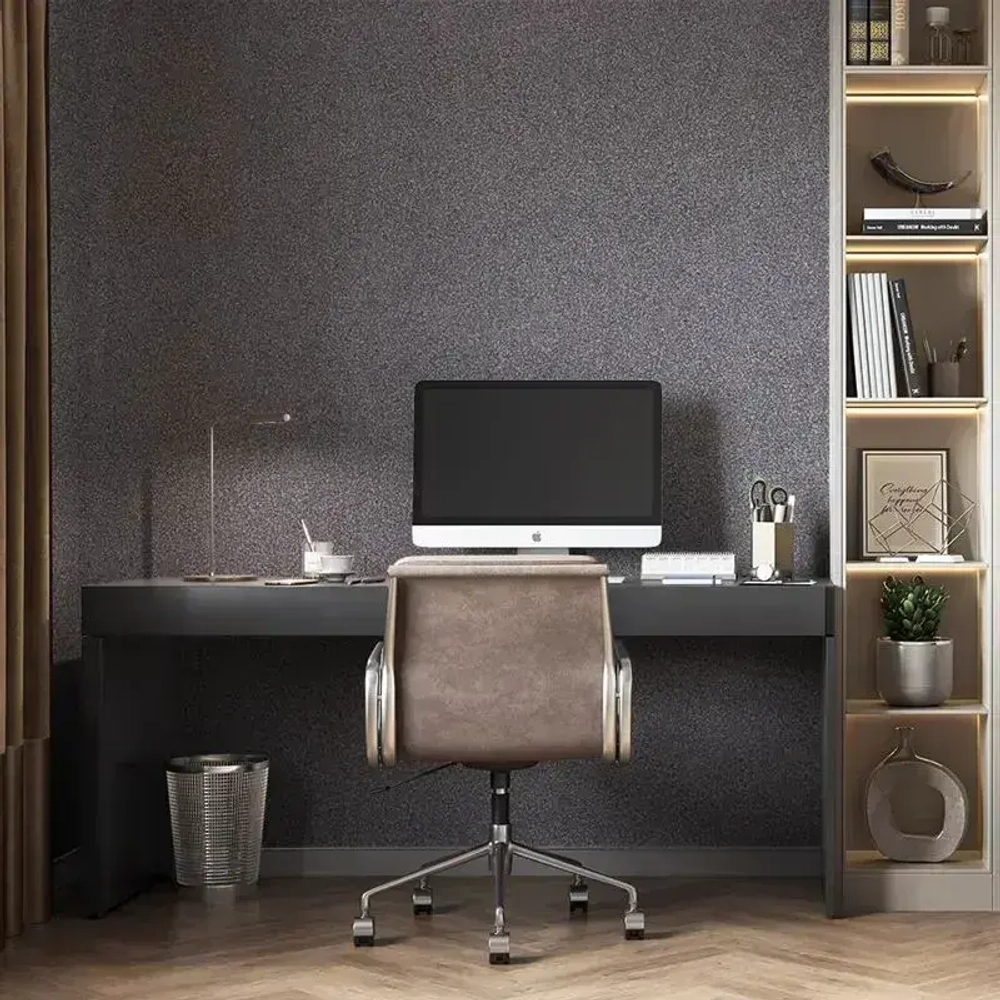 Обои флизелиновые Palitra life Portugal темно-серые 1.06 м PL72222-44