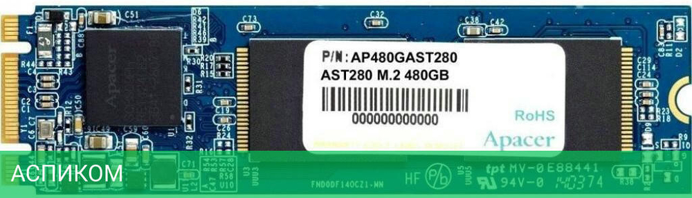 SSD диск Apacer AST280 480GB (AP480GAST280-1)