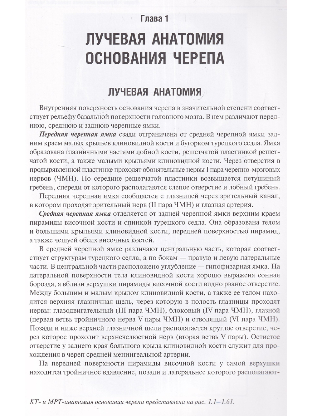 Лучевая диагностика оснований черепа и мостмозжечкового угла