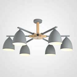 Потолочная Люстра Noa 6 Gray By Imperiumloft
