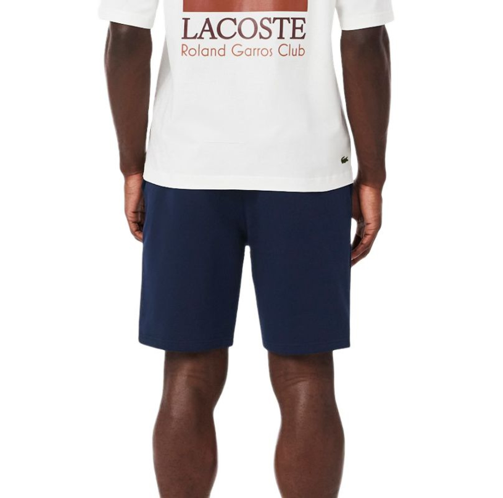 Мужские теннисные шорты Lacoste Roland-Garros Edition Fleece - midnight blue