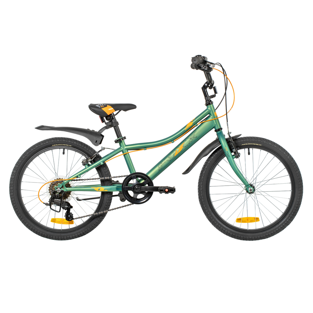 Велосипед 20" FOXX DIFFER 6ск. V-Brake, зелёный