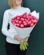 Тюльпан пионовидный розовый Колумбус,39 штук(00066)