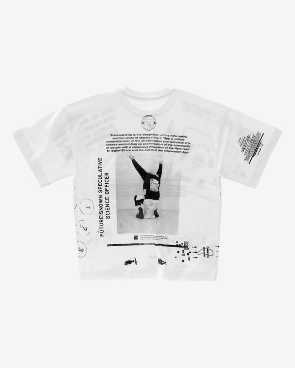 Футболка Futureisnown Human Empathy *Empathy collection Белая - фото 5