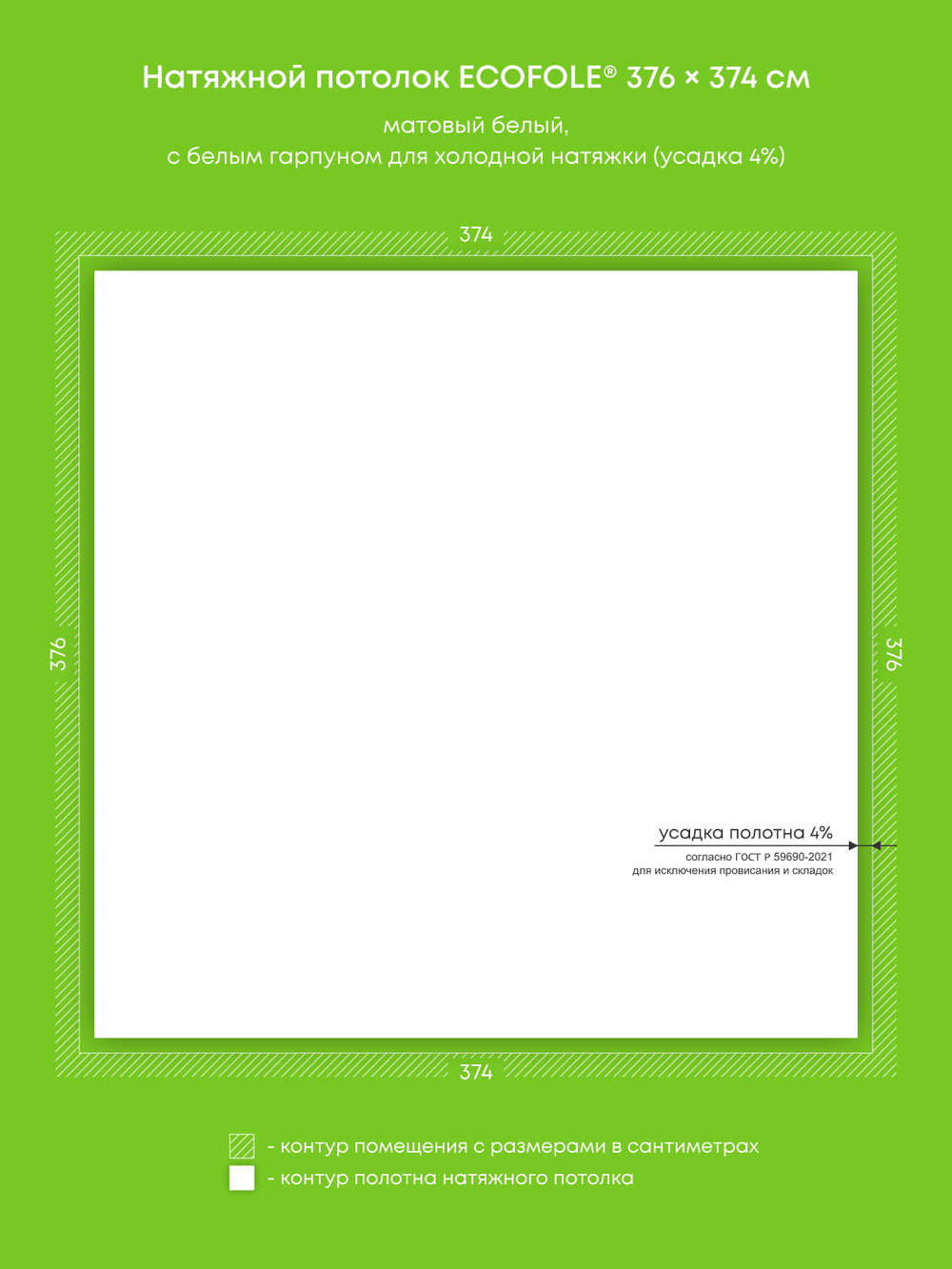 Натяжные потолки 14.1 м2, 12.2 м2, 8.3 м2