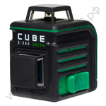Лазерный уровень ADA CUBE 2-360 GREEN PROFESSIONAL EDITION