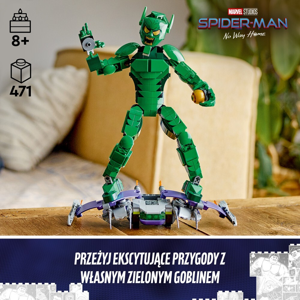 LEGO Marvel Super Heroes - Фигурка Зеленого Гоблина 76284 / артикул   76284  / GTIN 5702017590332