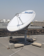 Антенна 3.0 м RxTx VSAT, Al, Az/El, Huaxin