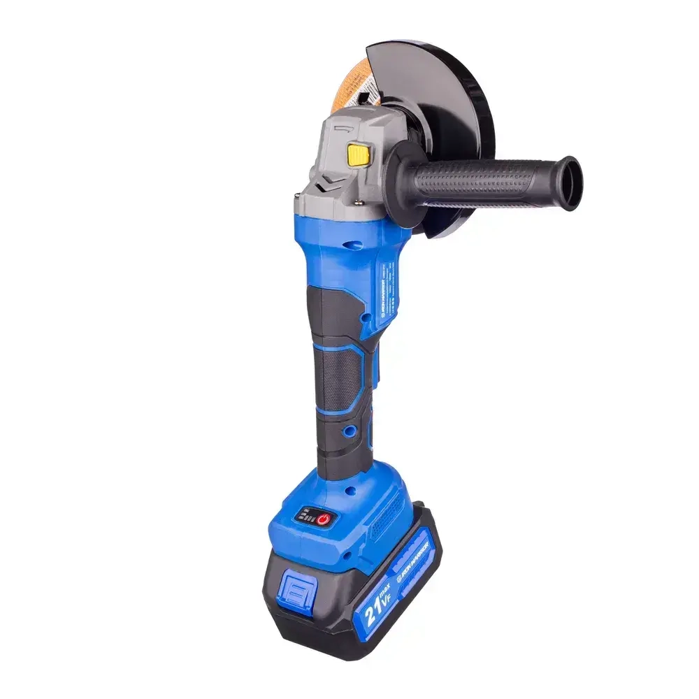 Ушм Аккумуляторная 125мм /2АКБ в кейсе/с регулировкой оборотов/ болгарка электрическая бесщеточная Инструменты для плиткореза/IRON WARRIOR/4000maч