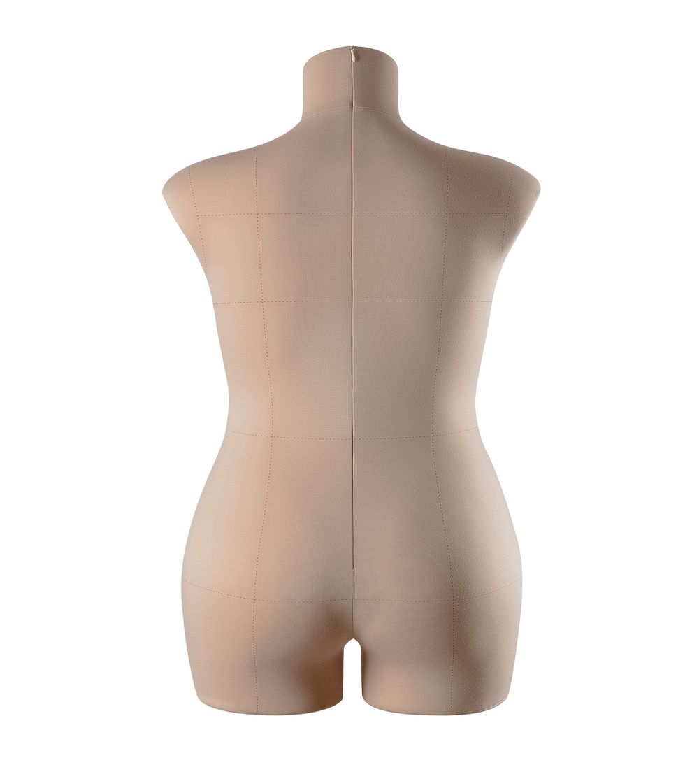 Манекен портновский женский Виктория, комплект Премиум, размер 54, цвет бежевый