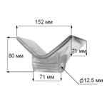 Упор подкильный 152 мм C11303S