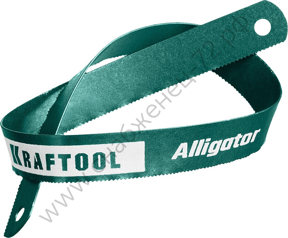KRAFTOOL Alligator-24 24 TPI, 300 мм, Биметаллическое гибкое полотно по металлу (15942-24-1)