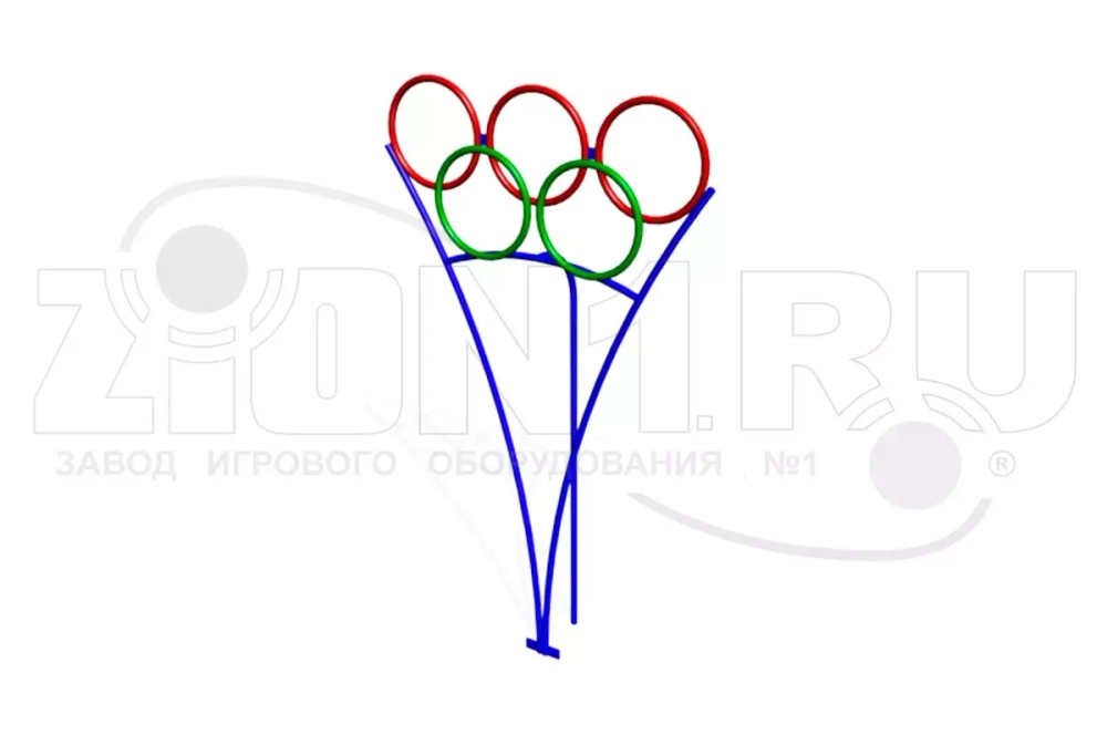 Мишень для бросания мяча «Олимпийские кольца»