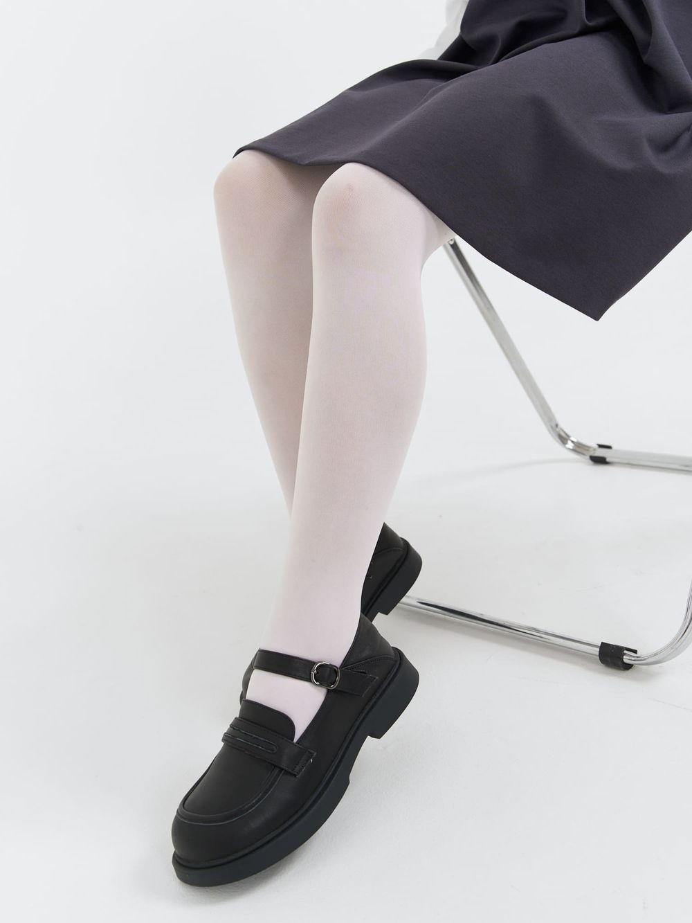 Туфли школьные для девочки "Черные" 7+