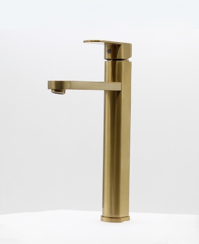 06012-D Смеситель для умыв (ВЫСОКИЙ БРОНЗА) "GANZER" (8/1шт)