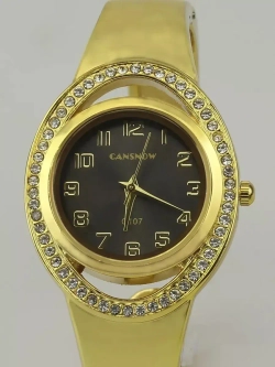 Часы-браслет кварцевые CANSNOW, золотистый W8090-02