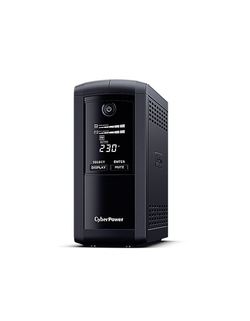 CyberPower VP700EILCD ИБП (Line-Interactive, Tower, 700VA/390W USB/RS-232/RJ11/45  (6 IEC С13))