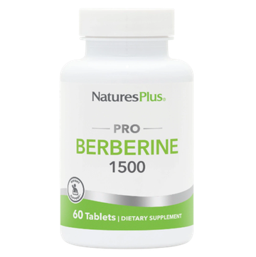 Natures Plus pro Berberine 1500 mg 60 tab , Берберин