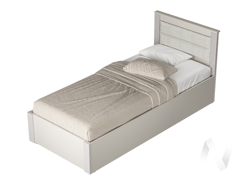 Кровать 0.9 КР-17 МС Монако с основанием (кашемир/MF03)