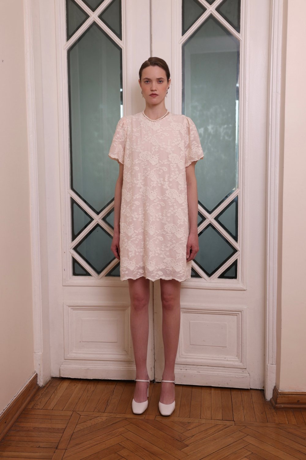 Платье "Нежность", нежно-розовый