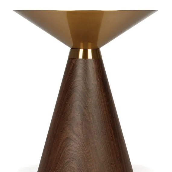 Кофейный стол Vaso Gold диаметр 49