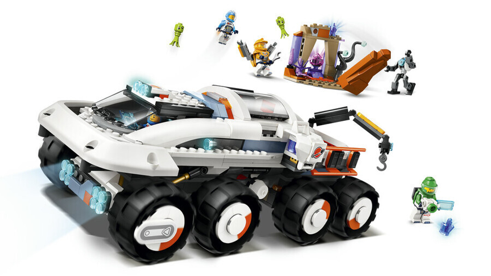 Конструктор LEGO City 60432 Командный вездеход и кран-погрузчик