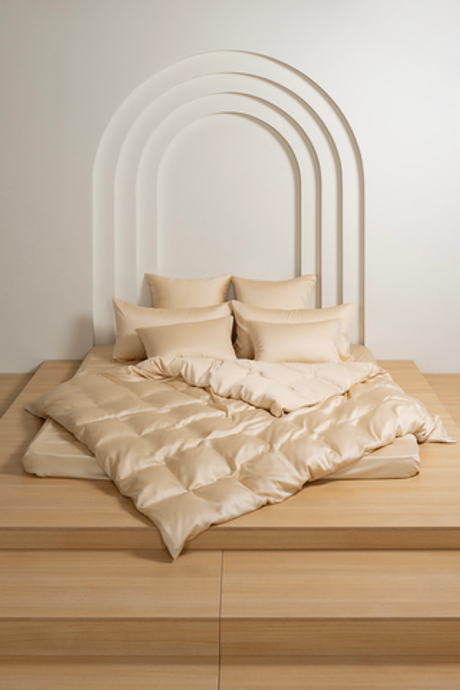 Пододеяльник 240x260 German Grass Vanilla Brilliant бежевый