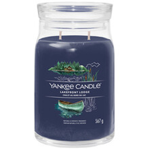 Yankee Candle Lakefront Lodge Signature Candle ( cottage by the lake ) 567.0g