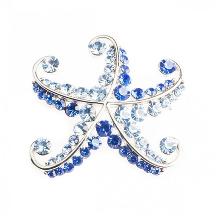 Брошь Shadore Морская звезда FAN-06546.5 S/BL