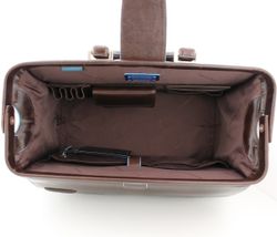 Сумка мужская Piquadro Blue Square коричневая из кожи (CA1403B2/MO)