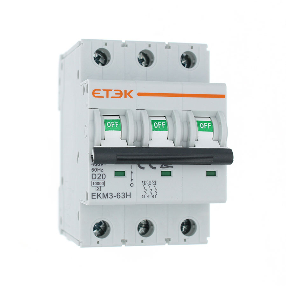 Автоматический выключатель 3P 20А D
