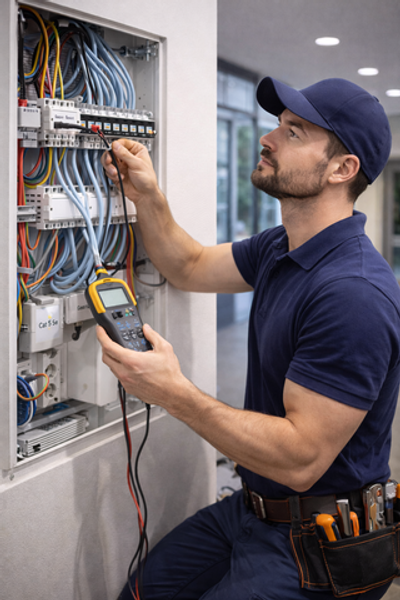 Наружные сети электроснабжения 0,4 кВт и электроосвещения