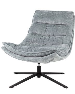 Кресло лаунж Lazy серый