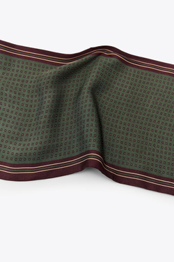 ZARA ПЛАТОК С АТЛАСНЫМ ПРИНТОМ, РАЗНОЦВЕТНЫЙ