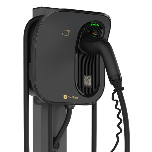 Зарядная станция переменного тока StarCharge Artemis 7,4 кВт, GB/T кабель 5м