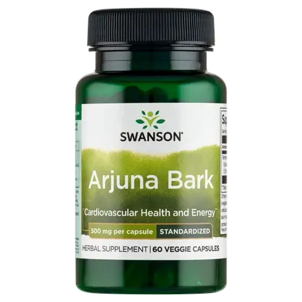 Swanson Экстракт арджуны - 60 капсул