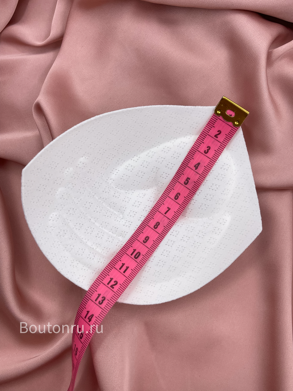 Чашки для бюстгальтера белые пуш-ап "Ладошки"