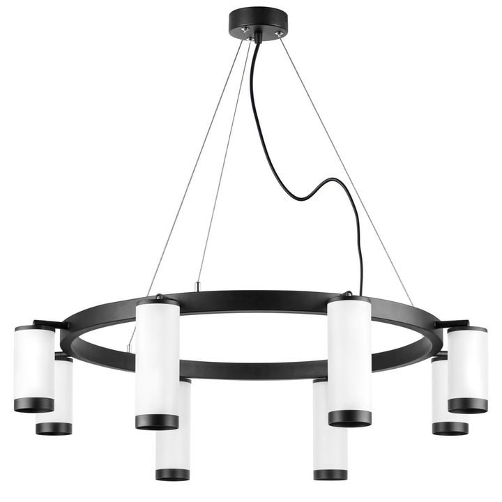 Комплект с подвесной люстрой Lightstar Rullo (571018+214436-4+214486-4+203437-8) LR01886436440