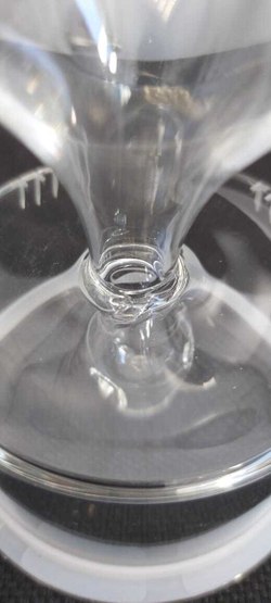 289009Y1 УЦЕНКА Чайник "Сифон"  1000мл, h=17см, d=9см, стекло