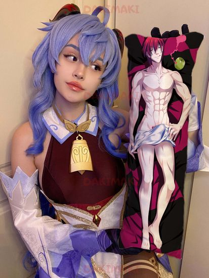 Мини дакимакура Хисока Мороу из Охотник х Охотник арт. M0752, 60х20 см