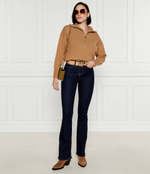 Хлопковый свитер caveau Pinko - коричневый(104061 A1CH)