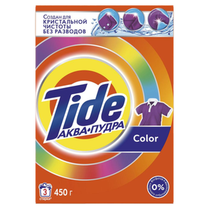 ПОРОШОК СТИРАЛЬНЫЙ TIDE COLOR 450ГР