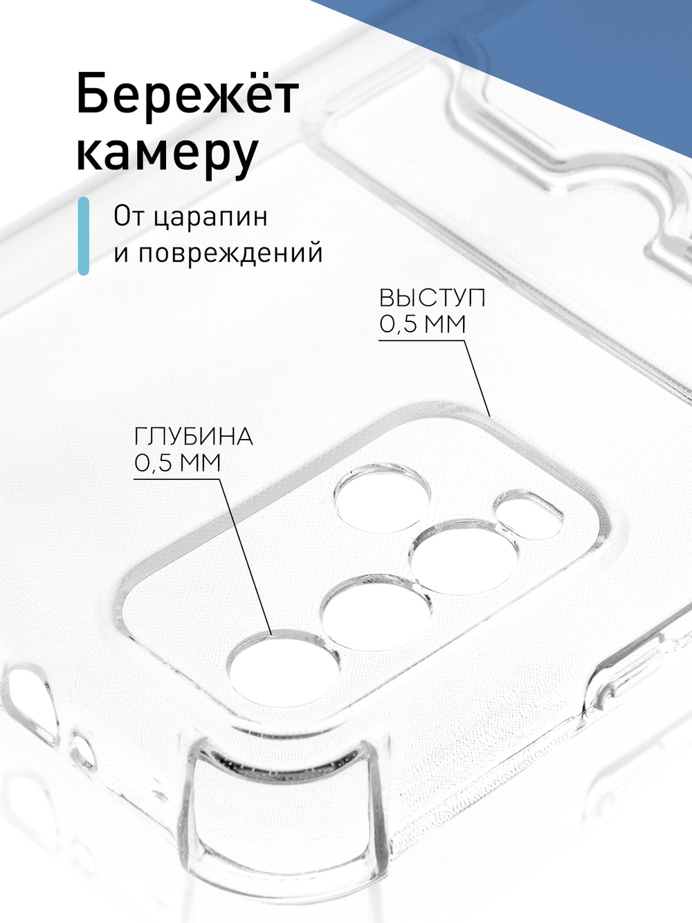 Чехол ROSCO для Xiaomi Redmi 9T (арт. XM-R9T-HARD-TPU-POCKET )