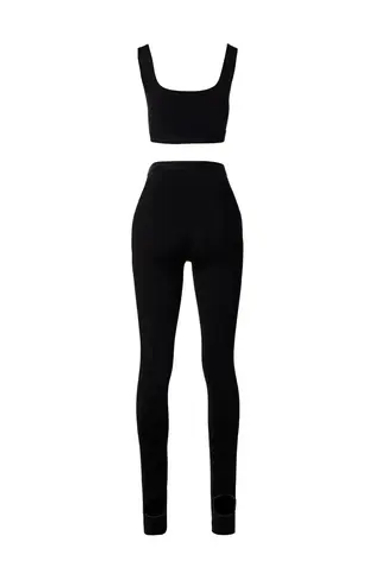 "B-SPORT" Базовый топ с фактурной резинкой