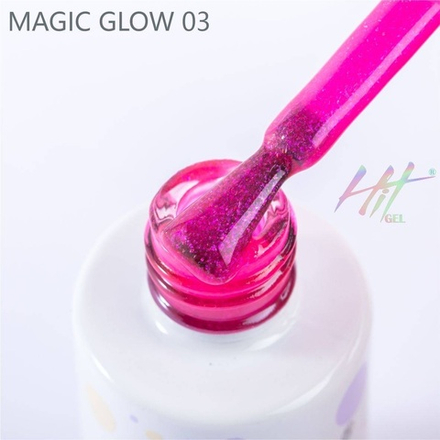 Гель-лак ТМ "HIT gel" №03 Magic glow, 9 мл