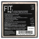 Maybelline, Fit Me, рассыпчатая финишная пудра, оттенок 05 «Светлый», 20 г