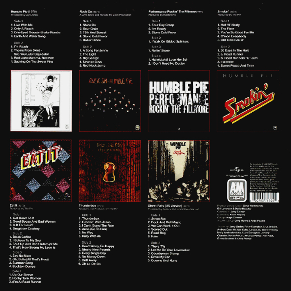 Humble Pie / The A&M Records Vinyl Box Set 1970-1975 (9LP)
